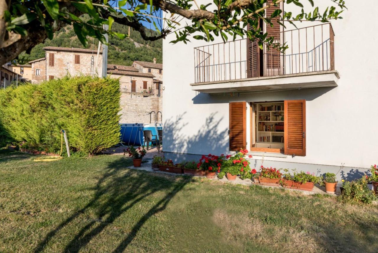 Borgo Santa Lucia Apartment With Private Parking & Garden Gubbio Zewnętrze zdjęcie